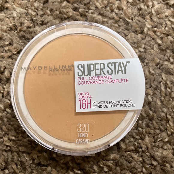 BNIPackage-Maybelline Super Stay Full Coverage Powder Foundation-Honey Carmel